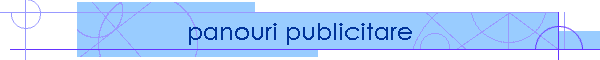 panouri publicitare