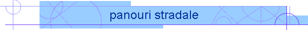 panouri stradale